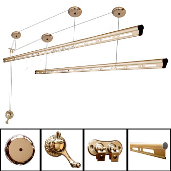 Giàn phơi thông minh nhập khẩu Hàn Quốc K236 - Gold